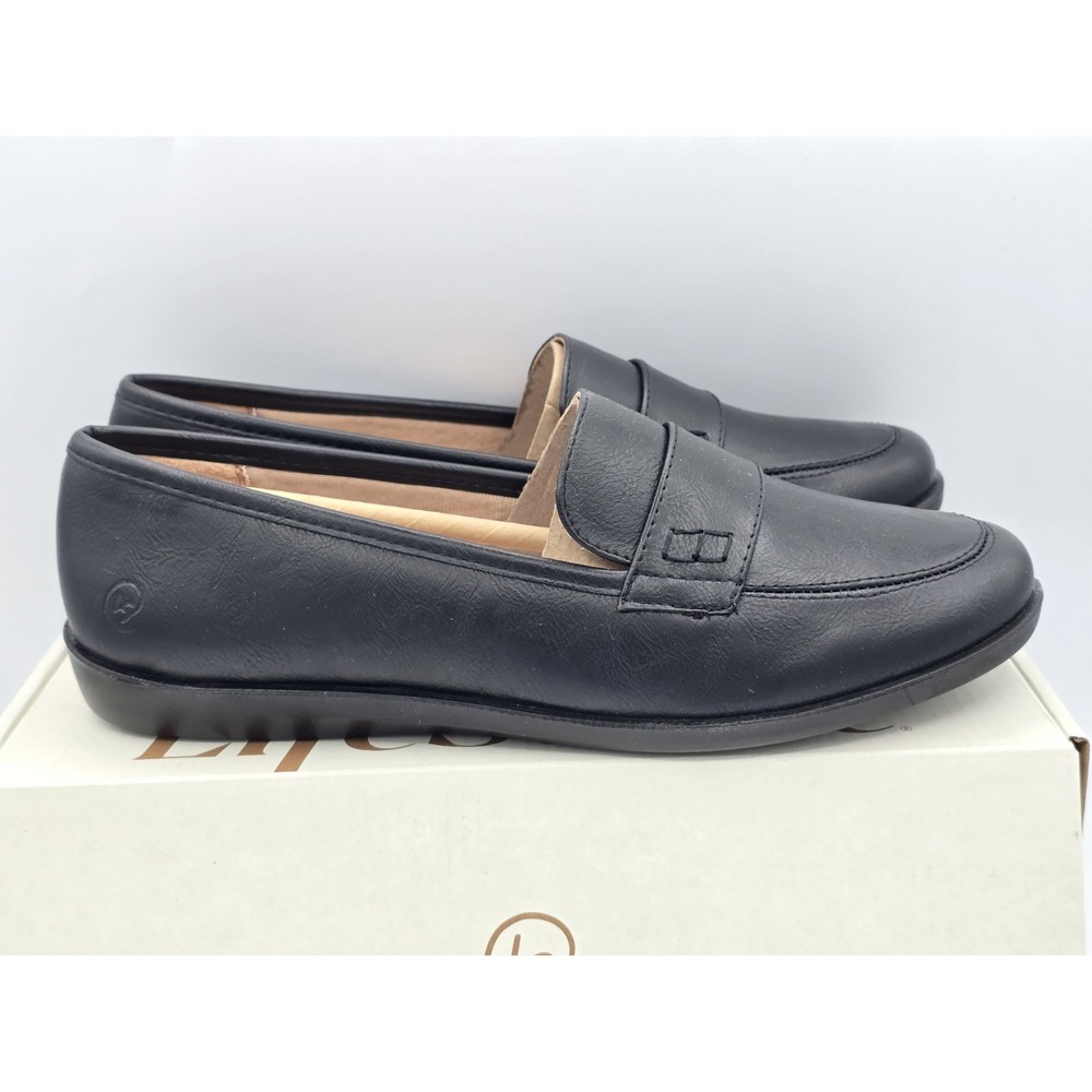 Life stride Women's Nico‎ Slip On Casual Loafer Sz 8 M Black - Picture 10 of 13